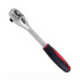 Купить Рукоятка с трещоточной головкой Intertool HT-2104 с храповым механизмом 1/4'' Cr-v 24 зуба Инструмент и оборудование