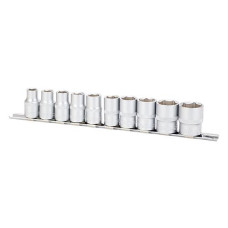 Купить Набор насадок шестигранных Sigma 6003681 1/2" на планке 10шт CrV Инструмент и оборудование