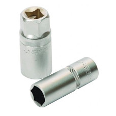 Купить Насадка торцевая Mastertool 78-1121 свечная CrV 1/2" 21мм Инструмент и оборудование