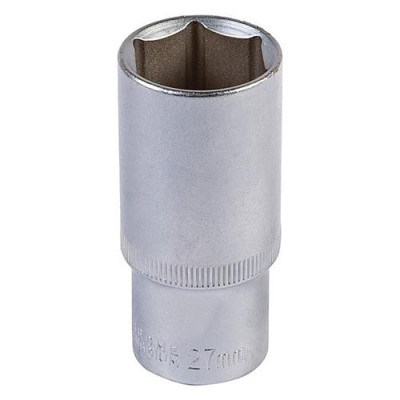 Купить Насадка торцевая Mastertool 78-0527 6-гранная удлиненная 1/2" 27мм CRV Инструмент и оборудование