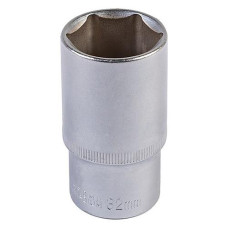 Купить Насадка торцевая Mastertool 78-0532 6-гранная удлиненная 1/2" 32мм CRV Инструмент и оборудование