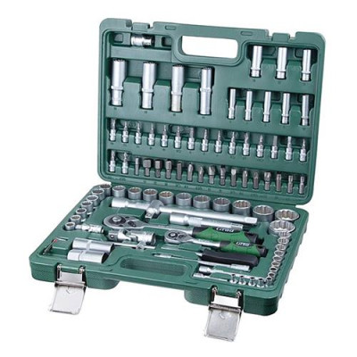 Купить Набор насадок торцевых и биты Grad 6004565 1/4" 1/2" 94шт 12 граней CrV Инструмент и оборудование