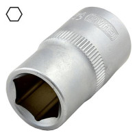 Насадка шестигранная Сила 252510 CrV 1/2" 10мм