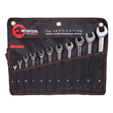 Купить Набор комбинированных ключей Intertool XT-1003 11шт Инструмент и оборудование