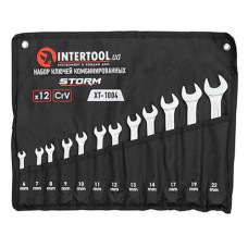 Купить Набор комбинированных ключей Intertool XT-1004 12шт Инструмент и оборудование