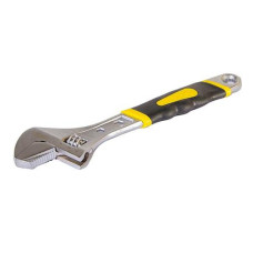 Купить Ключ разводной Mastertool 76-0422 200мм 0-31мм с двухкомпонентной ручкой переставная губка Инструмент и оборудование