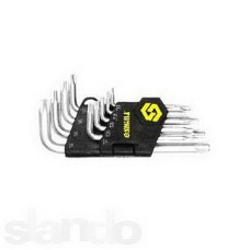 Ключи Sigma 402222 torx 9шт T10-T50мм CrV средние