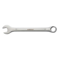 Ключ рожково-накидной Sigma 6021601 15мм CrV SATINE с подвесом
