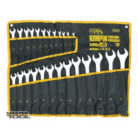 Ключи рожково-накидные Mastertool 70-2125 ролл 6-28 30 32 25шт