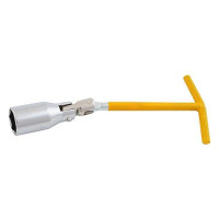 Ключ свечной Т-образный с шарниром Intertool HT-1721 21мм