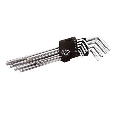 Ключи шестигранные Mastertool 75-0961 Torx CrV длинные T10-T50 L90-227мм 9шт Купить Ключи шестигранные Mastertool 75-0961 Torx CrV длинные T10-T50 L90-227мм 9шт Инструмент и оборудование