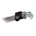 Ключи шестигранные Mastertool 75-0957 CrV с шарообразным наконечником 1.5-10мм L74-172мм 9шт Купить Ключи шестигранные Mastertool 75-0957 CrV с шарообразным наконечником 1.5-10мм L74-172мм 9шт Инструмент и оборудование