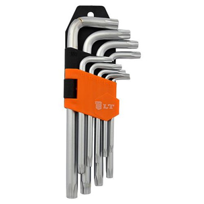 Набор Г-образных шестигранных ключей TORX LT L-AK-Т-01 9шт T10-T51 Купить Набор Г-образных шестигранных ключей TORX LT L-AK-Т-01 9шт T10-T51 Инструмент и оборудование