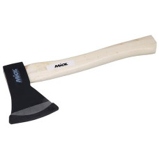 Топор Miol 33-075 Premium с деревянной ручкой гикори 600г