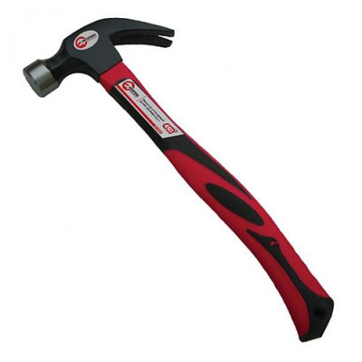 Купить Молоток столярный Intertool HT-0223 ручка из фибергласса 450г Инструмент и оборудование