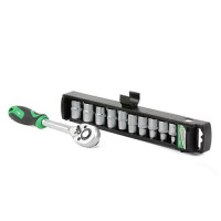 Набор головок Intertool ET-6013 с трещоткой 10шт