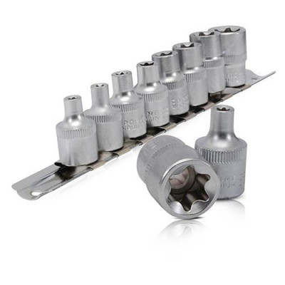Купить Набор головок Intertool ET-6015 TORX E5-E16 3/8" 8шт Инструмент и оборудование