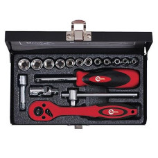 Купить Набор инструментов Intertool ET-6017 1/4" 17шт Инструмент и оборудование