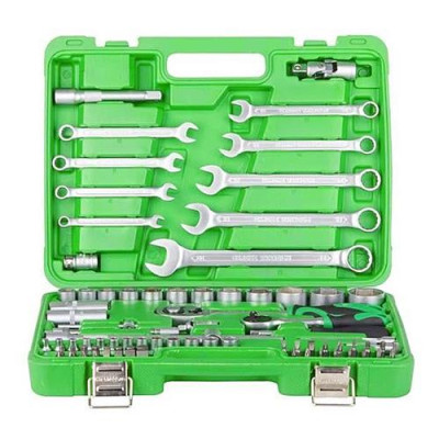 Набор инструментов Intertool ET-6082SP 1/2" 1/4" 82шт Купить Набор инструментов Intertool ET-6082SP 1/2" 1/4" 82шт Инструмент и оборудование