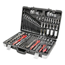 Купить Набор инструментов Intertool ET-7176 профессиональный 1/4" 3/8" 1/2" 176шт Инструмент и оборудование