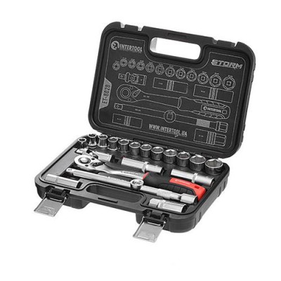 Купить Набор инструментов Intertool ET-8020 Storm 1/2" 20шт Инструмент и оборудование