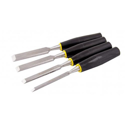 Купить Стамеска Mastertool 14-1700 пластиковая ручка 4шт 6 12 18 24мм Инструмент и оборудование