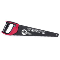 Ножовка по дереву Intertool HT-3108 450мм с тефлоновым покрытием каленый зуб 3-ая заточка