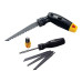 Ножовка-отвертка Mastertool 14-7401 4 в 1 полотно 3шт насадка отверточная 7шт магнитный держатель Купить Ножовка-отвертка Mastertool 14-7401 4 в 1 полотно 3шт насадка отверточная 7шт магнитный держатель Инструмент и оборудование