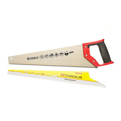 Ножовка по дереву H-Tools 10К141 с каленным зубом 400мм 55HRC Купить Ножовка по дереву H-Tools 10К141 с каленным зубом 400мм 55HRC Инструмент и оборудование