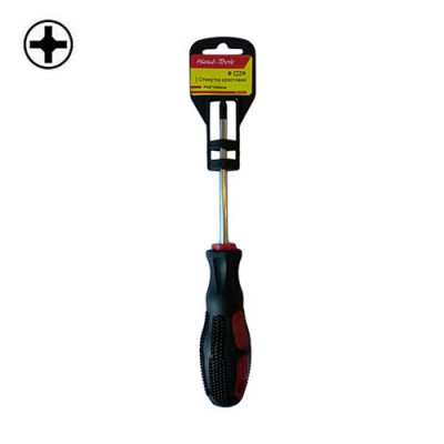 Купить Отвертка Hand-Tools крестовая PH 2х100mm VT-3143 Инструмент и оборудование
