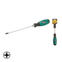 Отвертка крестовая Mastertool 45-8115 РН1x150 усиленная