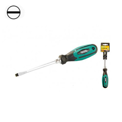 Отвертка плоская Mastertool 48-8575 SL5x75 усиленная Купить Отвертка плоская Mastertool 48-8575 SL5x75 усиленная Инструмент и оборудование