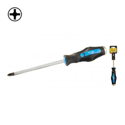 Купить Отвертка крестовая Mastertool 49-5210 РН2x100 ударная Инструмент и оборудование