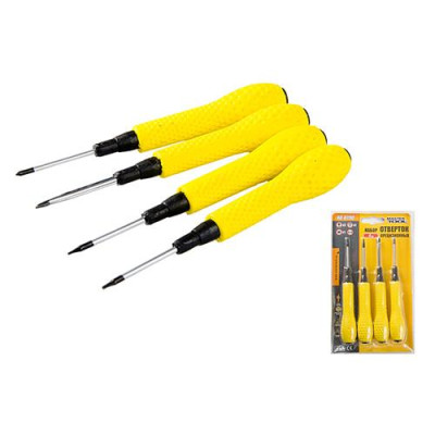 Набор отверток Mastertool 40-0190 Т5/Т6/РН00/Spanner 4шт Купить Набор отверток Mastertool 40-0190 Т5/Т6/РН00/Spanner 4шт Инструмент и оборудование