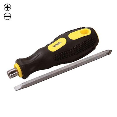 Отвертка Mastertool 40-0141 2-В-1 насадка 125мм РН2/SL6 Купить Отвертка Mastertool 40-0141 2-В-1 насадка 125мм РН2/SL6 Инструмент и оборудование