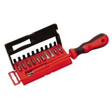 Купить Отвертка диэлектрическая в кейсе Mastertool 40-0041 11 насадок 25мм Инструмент и оборудование