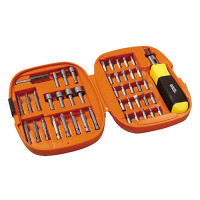 Отвертка реверсивная Mastertool 40-0354 в кейсе 45 насадок