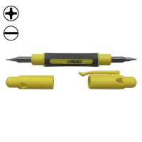 Отвертка карманная с двухсторонними битами Sigma 4002181 4 в 1 CrV