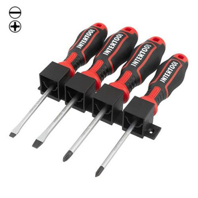 Купить Набор отверток Intertool VT-3434 4шт Инструмент и оборудование
