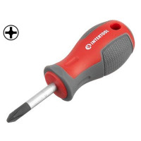 Отвертка крестовая Intertool VT-3319 PH2x38мм CR-V