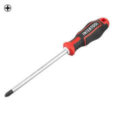 Купить Отвертка крестовая Intertool VT-3424 PH3x150мм S2 Storm Инструмент и оборудование