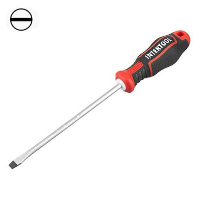 Отвертка шлицевая Intertool VT-3403 SL4.0x100мм S2 Storm Купить Отвертка шлицевая Intertool VT-3403 SL4.0x100мм S2 Storm Инструмент и оборудование