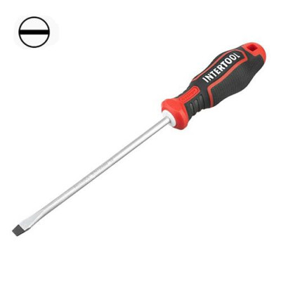 Отвертка шлицевая Intertool VT-3410 SL6.0x100мм S2 Storm Купить Отвертка шлицевая Intertool VT-3410 SL6.0x100мм S2 Storm Инструмент и оборудование
