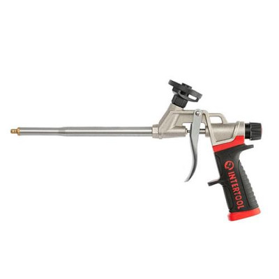 Пистолет для пены Intertool PT-0609 с тефлоновым покрытием держателя баллона и 4 проф насадки Купить Пистолет для пены Intertool PT-0609 с тефлоновым покрытием держателя баллона и 4 проф насадки Инструмент и оборудование