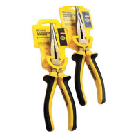 Длинногубцы прямые Hermes Tools 24-006 Cr-V 200мм двухкомпонентные ручки