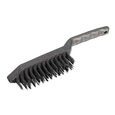 Щетка проволочная Mastertool 14-5505 5-рядная с пластиковой ручкой Купить Щетка проволочная Mastertool 14-5505 5-рядная с пластиковой ручкой Инструмент и оборудование