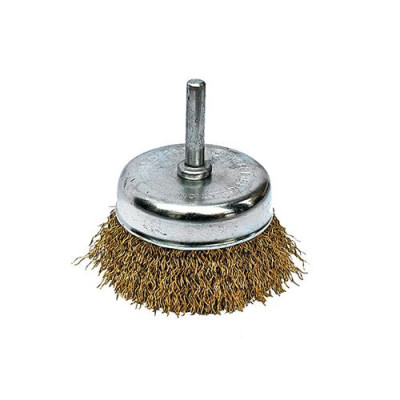 Щетка чашеобразная Mastertool 19-7405 из рифленой проволоки d50мм со стержнем 1/4" Купить Щетка чашеобразная Mastertool 19-7405 из рифленой проволоки d50мм со стержнем 1/4" Инструмент и оборудование