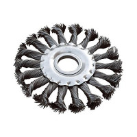 Щетка дисковая Mastertool 19-9015 из плетеной проволоки d150x22.2мм