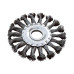 Купить Щетка дисковая Mastertool 19-9018 из плетеной проволоки d180x22.2мм Инструмент и оборудование