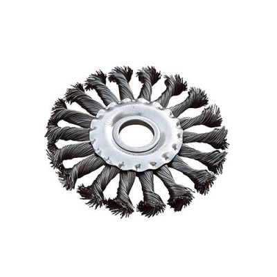 Щетка дисковая Mastertool 19-9020 из плетеной проволоки d200x32мм Купить Щетка дисковая Mastertool 19-9020 из плетеной проволоки d200x32мм Инструмент и оборудование
